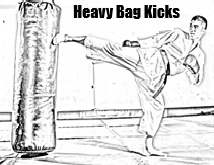 Heavy Bag Kicks